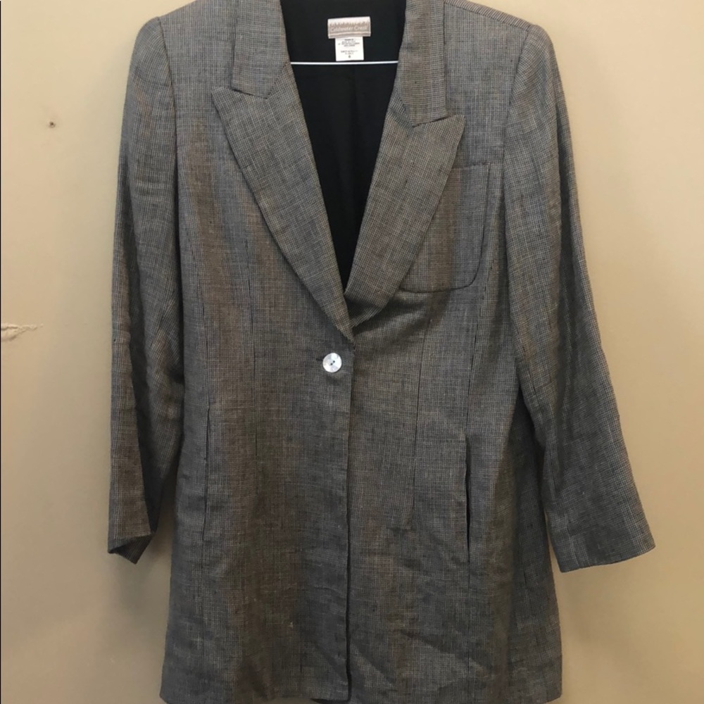 Linen jacket/blazer.